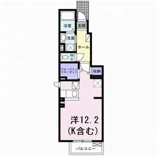 ファミーユ エスパス 久山 I【1階】の間取り