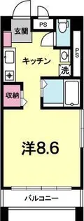Station Side【3階】の間取り