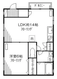 クレストコート【3階】の間取り