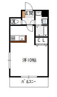 サンライズプラム【1階】の間取り