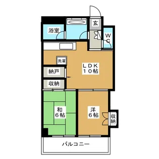 Feel-A 1【2階】の間取り