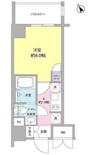 コンフォリア春日富坂【4階】の間取り