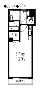 リバティ赤坂【6階】の間取り