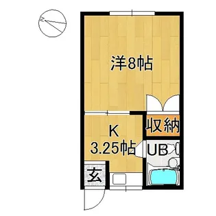 コーポユートピア【2階】の間取り