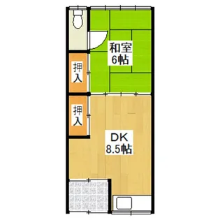 佐々木AP【2階】の間取り