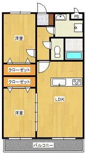 WINDOM梅の杜【1階】の間取り