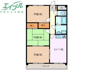 サンモール・T【2階】の間取り