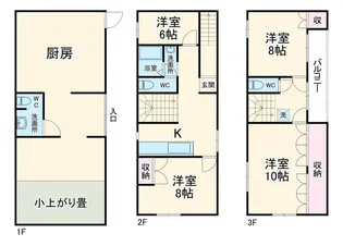 FKビル駒岡の間取り