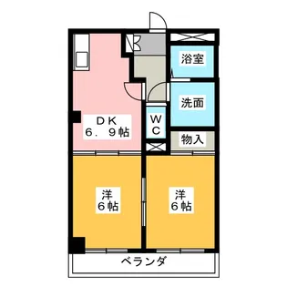 サフィーロ【1階】の間取り