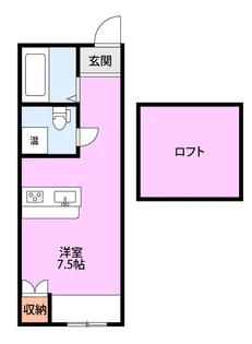 ノースシティ長者町【2階】の間取り
