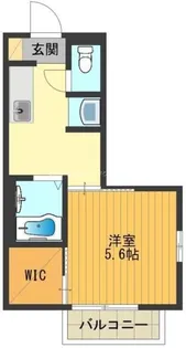 東京都八王子市片倉町【アパート】の間取り