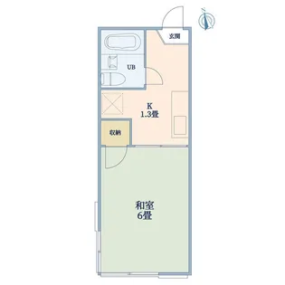 ハイム中目黒【1階】の間取り