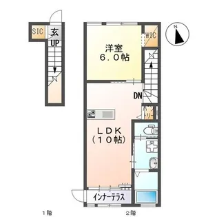 モアリバース【2階】の間取り