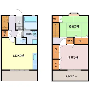 グランヴェールRYOの間取り