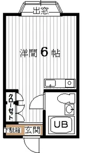 エムハイツ津の辺【3階】の間取り