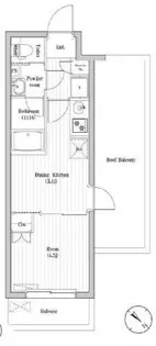 ハーモニーレジデンス山手巣鴨ザ・ガーデン【4階】の間取り