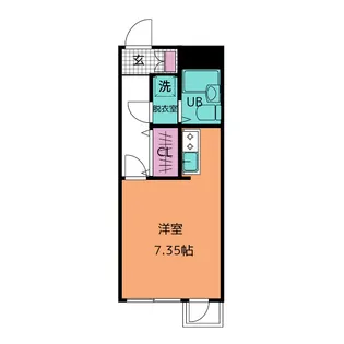 晴嵐荘【4階】の間取り