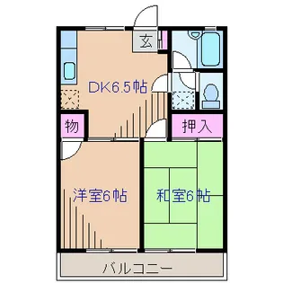 アーバンヒルズ【2階】の間取り