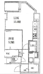 Premium StageNAO【8階】の間取り