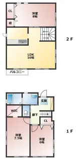 静岡県藤枝市青葉町4【一戸建】の間取り