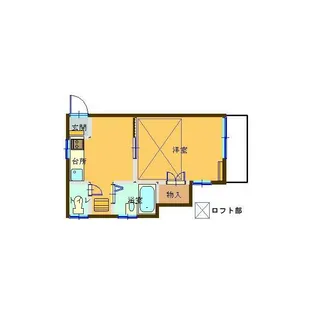 シャルム板戸【2階】の間取り