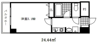 クオーレ三宮一番館【11階】の間取り