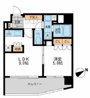 プライマル三軒茶屋【3階】の間取り