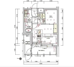 東京都新宿区新宿7【マンション】の間取り