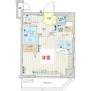 東京都品川区南大井3【マンション】の間取り