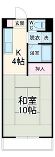 結城野ビル【3階】の間取り