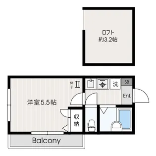 ブライトヒルズ梶ヶ谷A棟【2階】の間取り