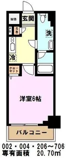 埼玉県川口市並木2【マンション】の間取り