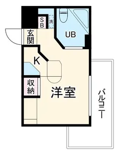 ラ・パルフェ・ド・コンセルト【3階】の間取り