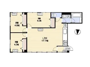 東京都墨田区両国3【マンション】の間取り