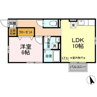 コージーコート【2階】の間取り