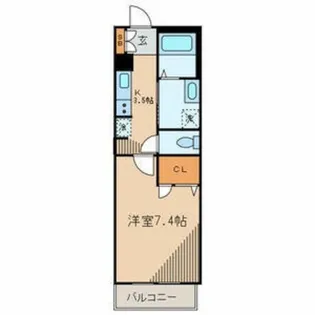 プロミネンス ビュー【2階】の間取り