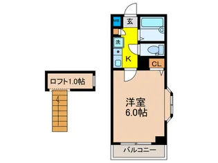 オアーゼK【3階】の間取り