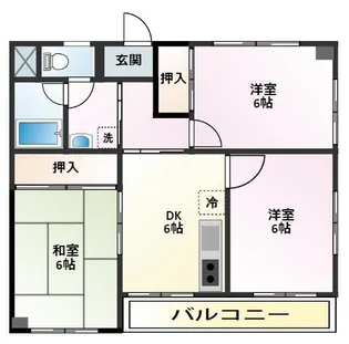 ヤマトハイム【3階】の間取り