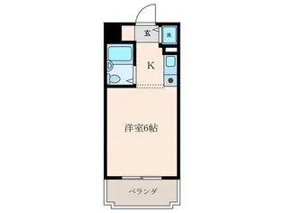 ジョイフル南塚口1号館【4階】の間取り