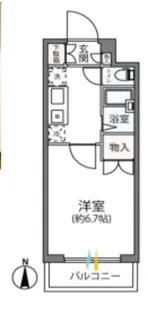 フレンズえびな【3階】の間取り
