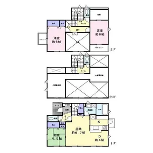 東京都西東京市栄町3【一戸建】の間取り