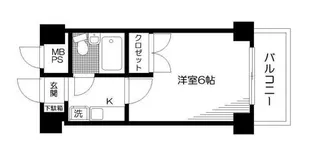 日神パレステージ新宿御苑【3階】の間取り