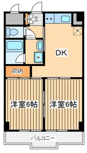 コモド・デ・ピソス【3階】の間取り