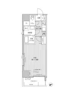 アクシス池袋【9階】の間取り