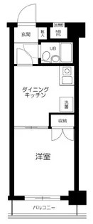 グレイス多摩川【4階】の間取り