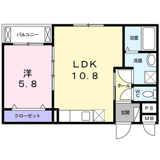 Naturalーmaison【1階】の間取り