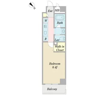 プレジール三郷中央【5階】の間取り