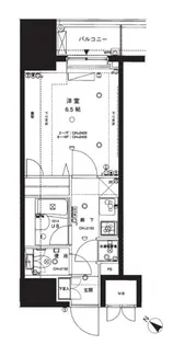 東京 蒲田 Square Tower【5階】の間取り