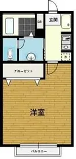 リヴェール・アイII【1階】の間取り