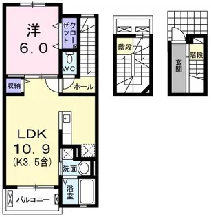 ヴィオレッタの間取り